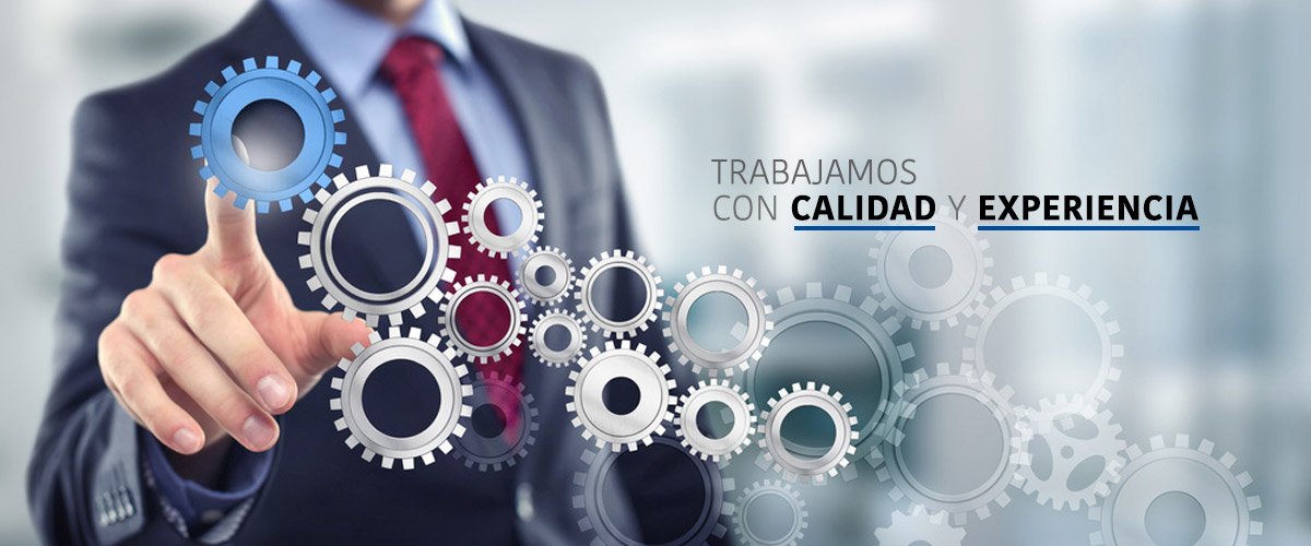 Banner Trabajamos con calidad y experencia